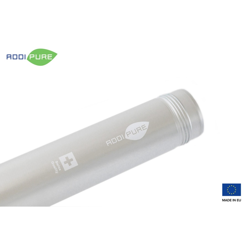 Extraction tube 240*50 for ADDIPURE modular system. For use with BHO Extractor ADDIPURE 50. Capacity 120 g. Aluminium, food grade anodised finish. Swiss quality.