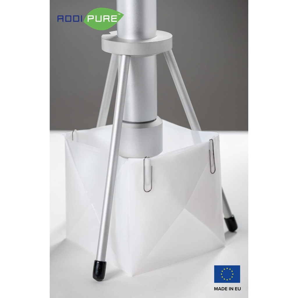 ADDIPURE Height Adjustment Unit, for use with BHO Extractor ADDIPURE 50. Aluminium, food grade anodised finish. Swiss quality.