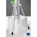ADDIPURE Height Adjustment Unit, for use with BHO Extractor ADDIPURE 50. Aluminium, food grade anodised finish. Swiss quality.
