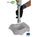 ADDIPURE Virgin PTFE Sheet, non-stick coated, unfolded. Dimension: 300 x 300 x 0.1 mm. Flexible, multifunctional. DME and n-Butane resistant. Ideal for oil, BHO and DHO extraction.