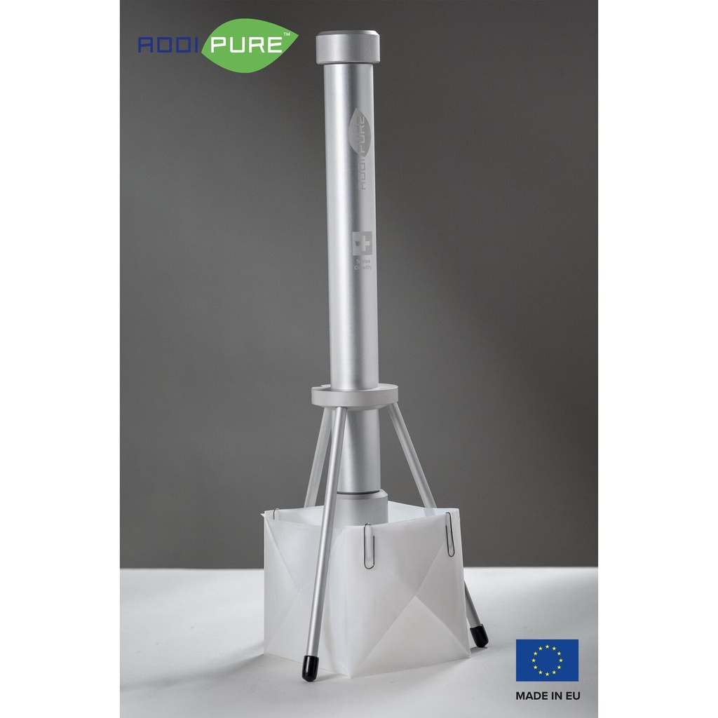 ADDIPURE Virgin PTFE Sheet, non-stick coated, folded. Dimension: 100 x 100 x 100 mm. Flexible, multifunctional. DME and n-Butane resistant. Ideal for oil, BHO and DHO extraction.