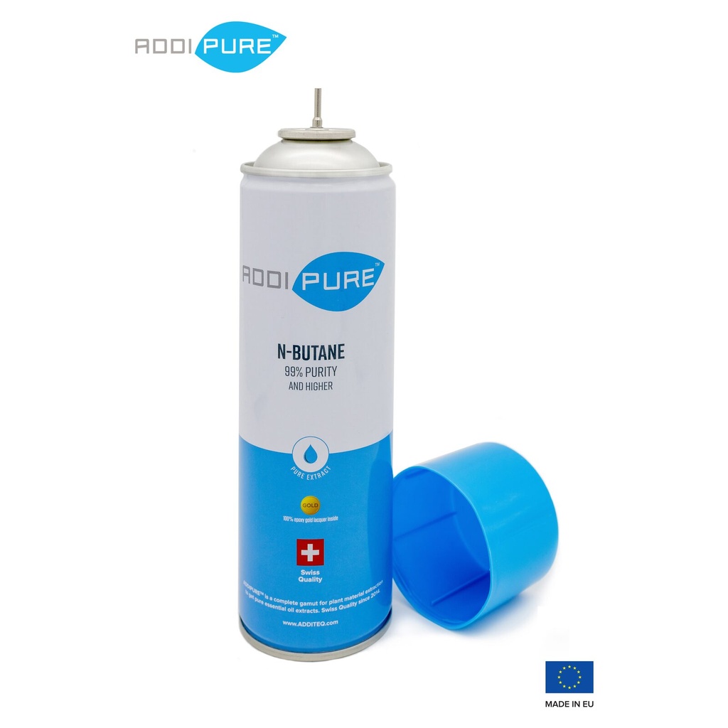 BHO StarterKit ADDIPURE 60*50 (n-Butane) for oil, BHO and DHO. Capacity 20 g. Get started with easy and efficient plant extraction. Swiss quality.