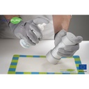 ADDIPURE Dabbing silicone mat set. 3 pieces, various dimensions/shapes. Food grade quality, non-stick coated surface, non-slip.