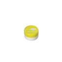 ADDIPURE siliconen potje, 5 ml, groen, rond. Verpakking voor natuurlijke producten. Voedselveilig. Lekdichtheid.
