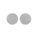 Set di 2 filtri AIQ in acciaio inox, maglia larga (400 µm), diametro 50 mm. Ideale per olio, BHO e DHO. Da utilizzare con l'Estrattore BHO ADDIPURE 50.