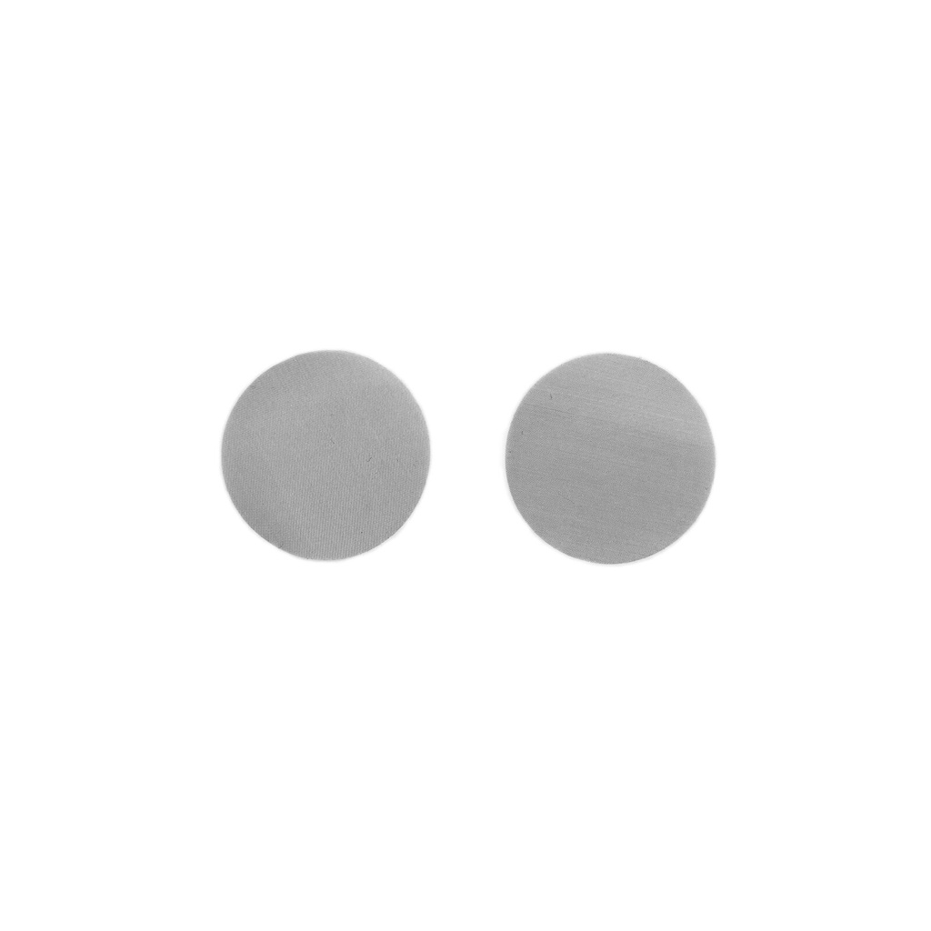 Sada s 2 nerezových filtrů DXQ, jemné síto (50 µm), průměr: 35 mm. Ideální pro extrakci oleje, BHO a DHO. Pro použití s Extraktor BHO ADDIPURE 35.